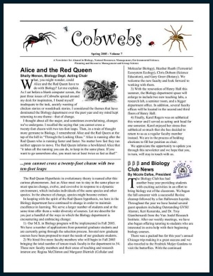 COBWEBS NEWSLETTER 2003